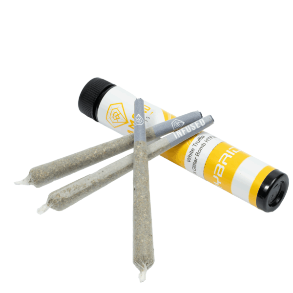 Diamond Pre-Rolls - HTFSE - White Truffle x Glitter Bomb