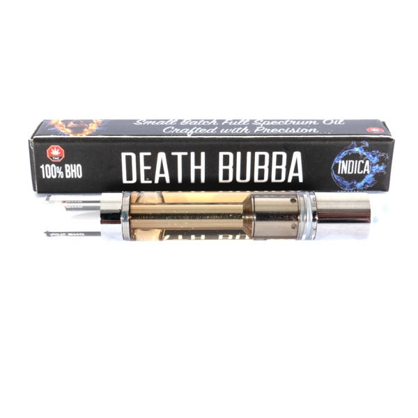Plain Jane 1g Vape Cartridges - Death Bubba (Indica)