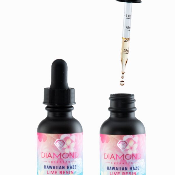 Diamond THC Tinctures 1000mg - Hawaiian Haze (Live Resin)