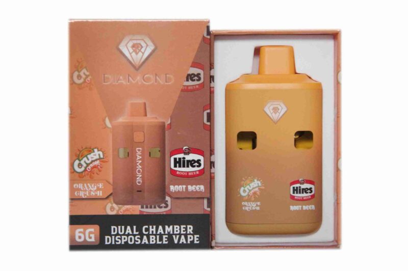 Diamond Dual Vapes 6g - Orange Crush x Root Beer