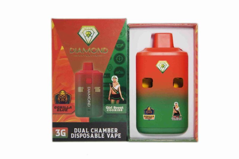 Diamond Dual Vapes 6g - Gorilla Glue x Girl Scout Cookies