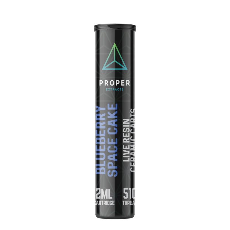 Proper Extracts - Live Resin Carts 2ml - Blueberry Space Cake