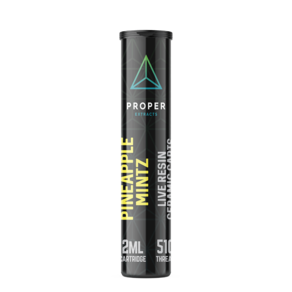 Proper Extracts - Live Resin Carts 2ml - Pineapple Mintz