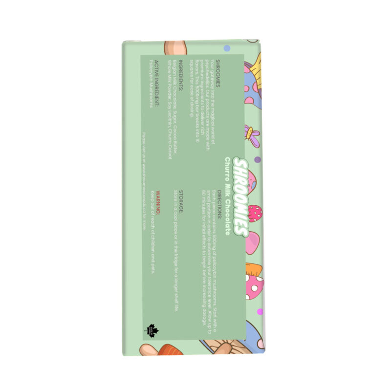 Shroomies Chocolates - Churro Milk (5000mg) - Image 3