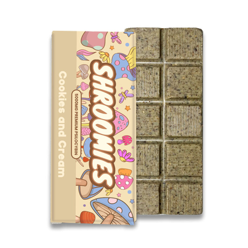 Shroomies Chocolates - Cookies & Cream (5000mg) - Image 2