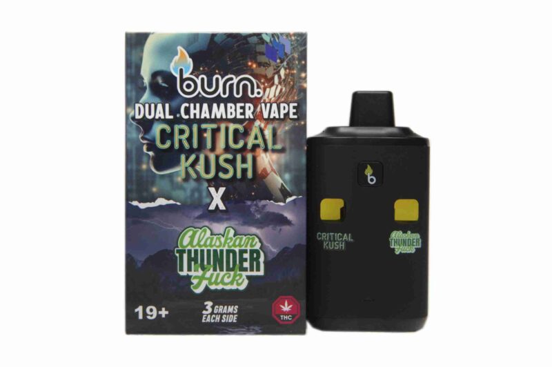 Burn Dual 6g Vape - Critical Kush + Alaskan Thunder Fuck