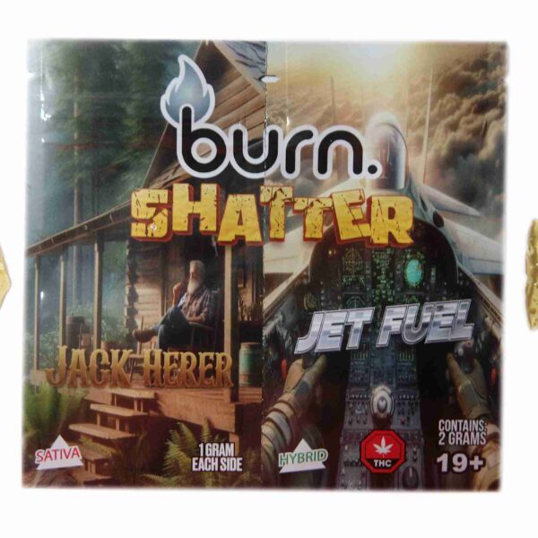 Burn Shatter 2 Grams - Jack Herer + Jet Fuel