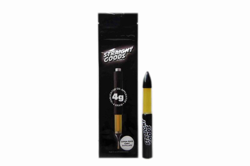 Straight Goods 4g Dablicators - Lemon Rock Candy Distillate