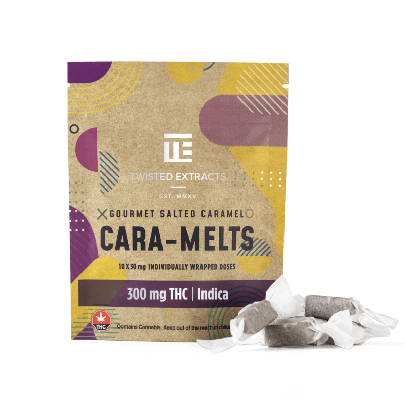 Twisted Extracts - Salted Cara-Melts 300mg - Indica