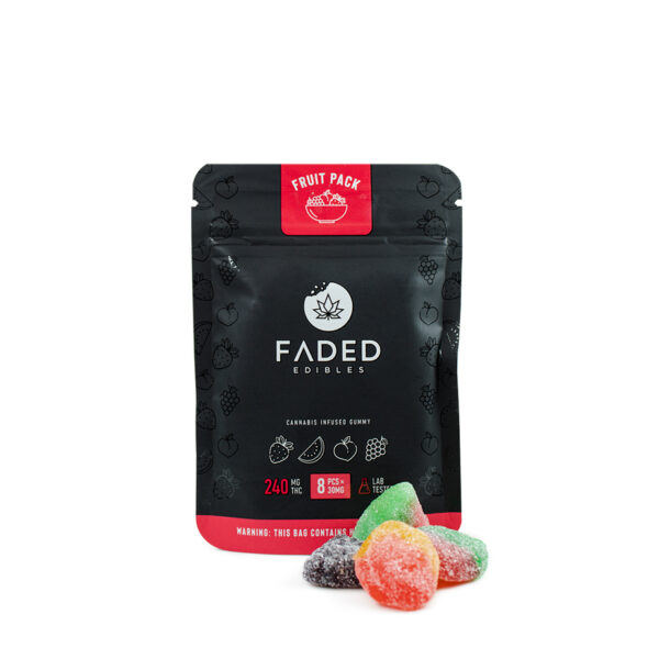 Faded Edibles - Fruit Pack (240mg)