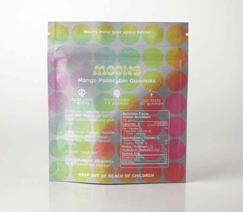 MOONS Psilocybin Gummies - Mango - Image 2