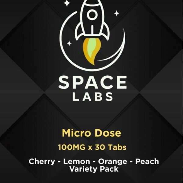SpaceLabs - Chewable Sweet Mushroom Tabs - Micro-Dose (Variety-Pack 3 Grams)