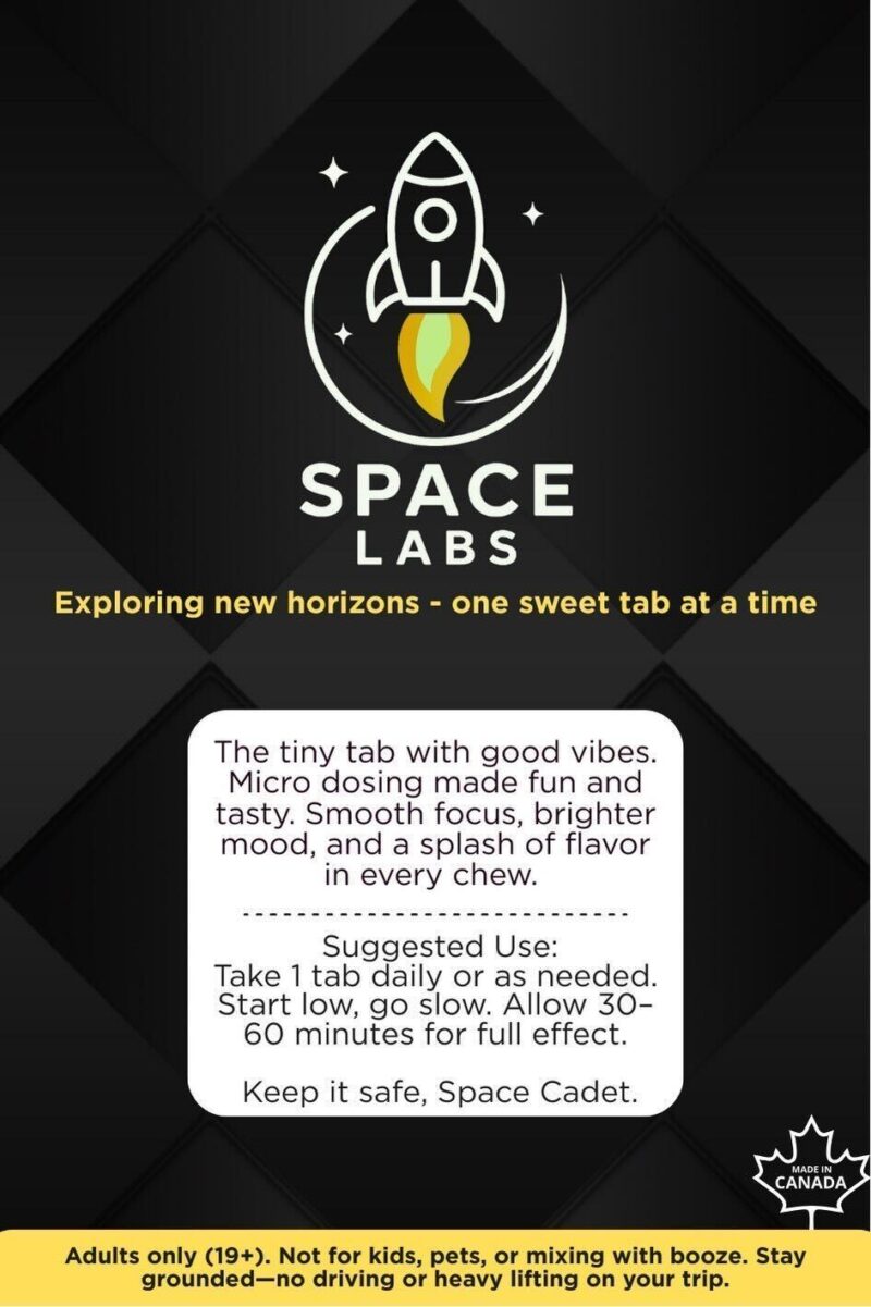 SpaceLabs - Chewable Sweet Mushroom Tabs - Micro-Dose (Variety-Pack 3 Grams) - Image 2