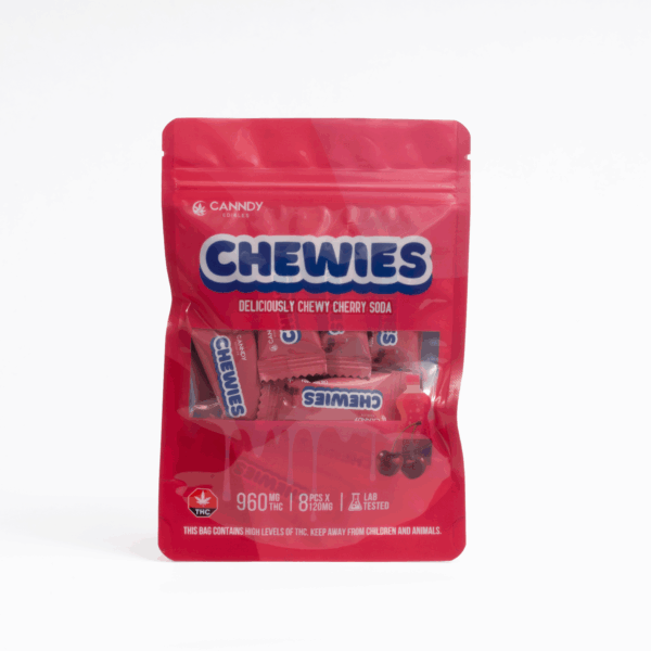 Canndy Edibles - Chewies (Cherry Soda 960mg THC)