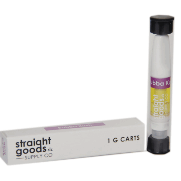 Straight Goods 1g Carts - Bubba Kush
