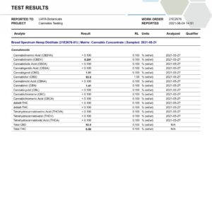 Alternative view of UAYA Tinctures 1500mg - CBD Broad Spectrum
