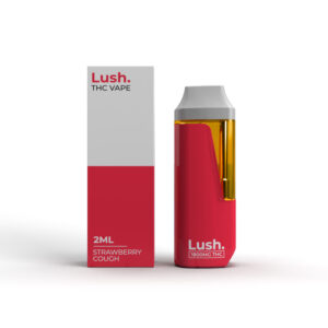 Lush - Discreet THC Disposable Vape (2 Grams) - Strawberry Cough (Sativa)