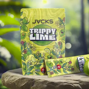 JACKS THC Powder Drink Mix - Trippy Lime 100mg
