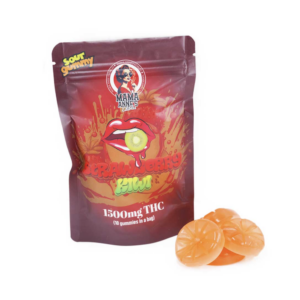 Alternative view of Mama Anne's Edibles 1500mg - Strawberry Kiwi Gummy (THC)