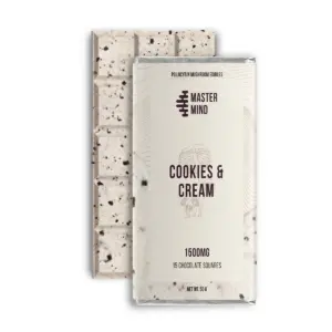 Mastermind - Funghi Chocolate Bar (1500mg) - Cookies & Cream