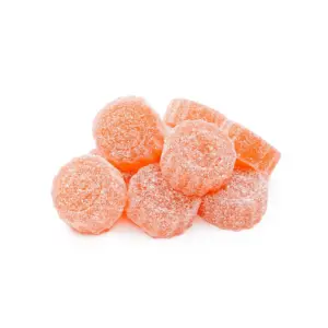 Alternative view of One Stop THC Gummies 500mg - Sour Peach Lemonade
