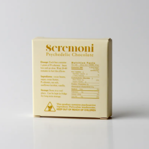 Alternative view of Seremoni Psilocybin Chocolate Bar (1000mg) - Sea Salt