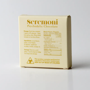 Alternative view of Seremoni Psilocybin Chocolate Bar (1000mg) - Orange