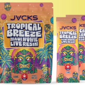JACKS THC Powder Drink Mix - Tropical Breeze Maui Wowie LR 500mg