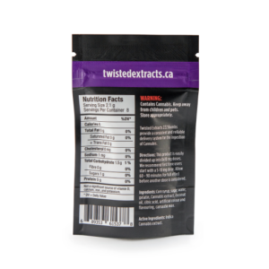 Alternative view of Twisted Extracts - Jelly Bombs 80mg - Fruit Punch (Indica)