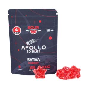Apollo - Shooting Star Gummies (1000mg) - Sour Cherry (Sativa)
