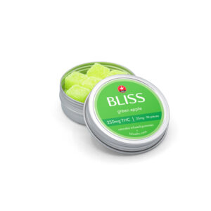 Alternative view of Bliss - THC Gummies (250mg) - Green Apple