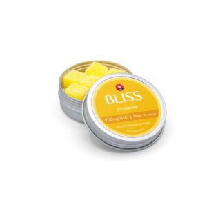 Alternative view of Bliss - THC Gummies (250mg) - Pineapple