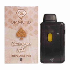 Diamond Disposable Vapes 3g - Champagne Kush (Hybrid)