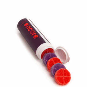 Alternative view of Encore - THC Gummies (600mg) - Wild Strawberry & Fruits