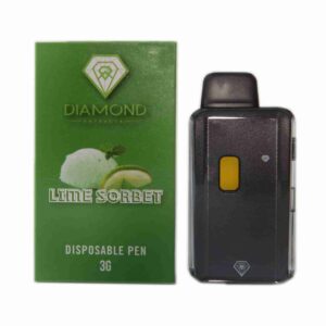 Diamond Disposable Vapes 3g - Lime Sorbet (Indica)