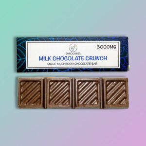 Shroomies Chocolates - Milk Chocolate Crunch (3000mg)