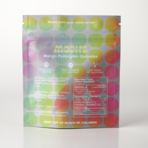 Alternative view of MOONS Psilocybin Gummies - Mango