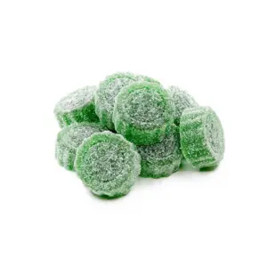 Alternative view of One Stop THC Gummies 500mg - Sour Green Apple