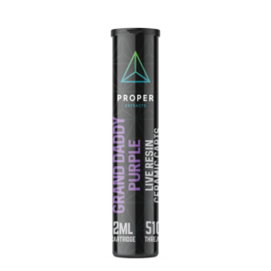 Proper Extracts - Live Resin Carts 2ml - Grand Daddy Purple