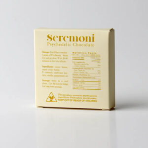 Alternative view of Seremoni Psilocybin Chocolate Bar (1000mg) - Mint