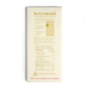 Alternative view of Seremoni Psilocybin Chocolate Bar (3000mg) - Sea Salt