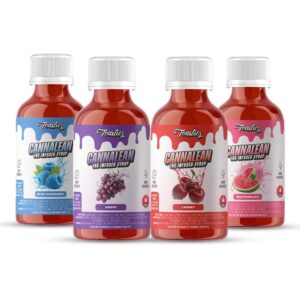 Alternative view of Toastiez Cannalean THC Syrup - Blue Raspberry