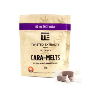 Twisted Extracts - Cara-Melts Indica (80mg THC)