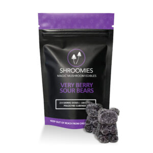 Shroomies Gummies - Very Berry Sour Bears (1000mg)