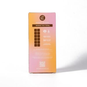 Alternative view of Euphoria Cannabis THC Chocolate 600mg - Peanut Butter