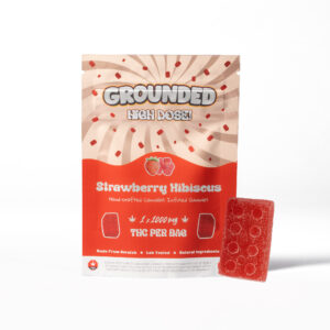 Grounded High Dose Bricks - Strawberry Hibiscus 1000mg