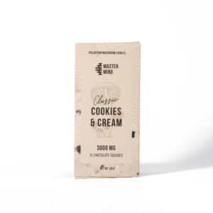 Mastermind - Funghi Chocolate Bar (3000mg) - Cookies & Cream