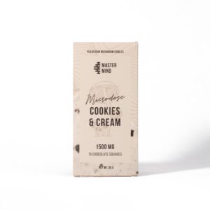 Mastermind - Funghi Chocolate Bar (1500mg) - Cookies & Cream