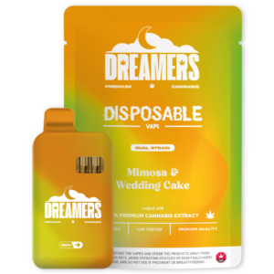 Alternative view of Dreamers 6g Dual Vapes - Mimosa + Wedding Cake