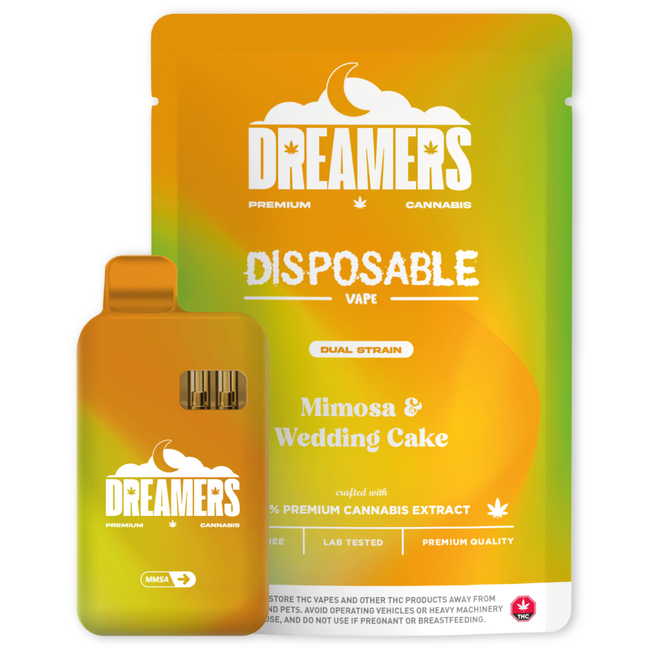 Dreamers 6g Dual Vapes - Mimosa + Wedding Cake - Image 2